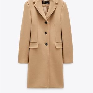 Zara Wool Blend Coat